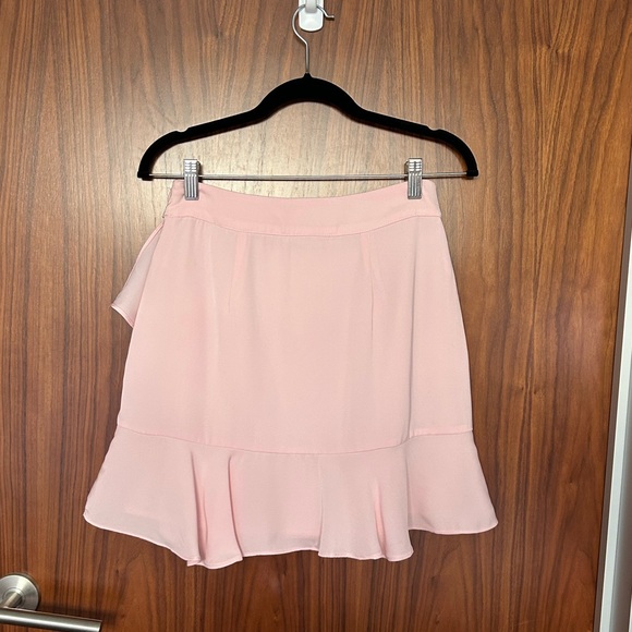 Superdown Light Pink Ruffle Mini Skirt - Picture 2 of 3